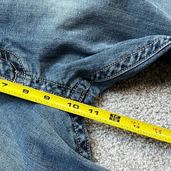 Wrangler‎ 20X Style 42 Vintage Boot Cut Blue Jeans Medium Wash Womens 34x33 - Picture 5 of 8